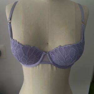 Savage X Fenty Lavender Lace Bra